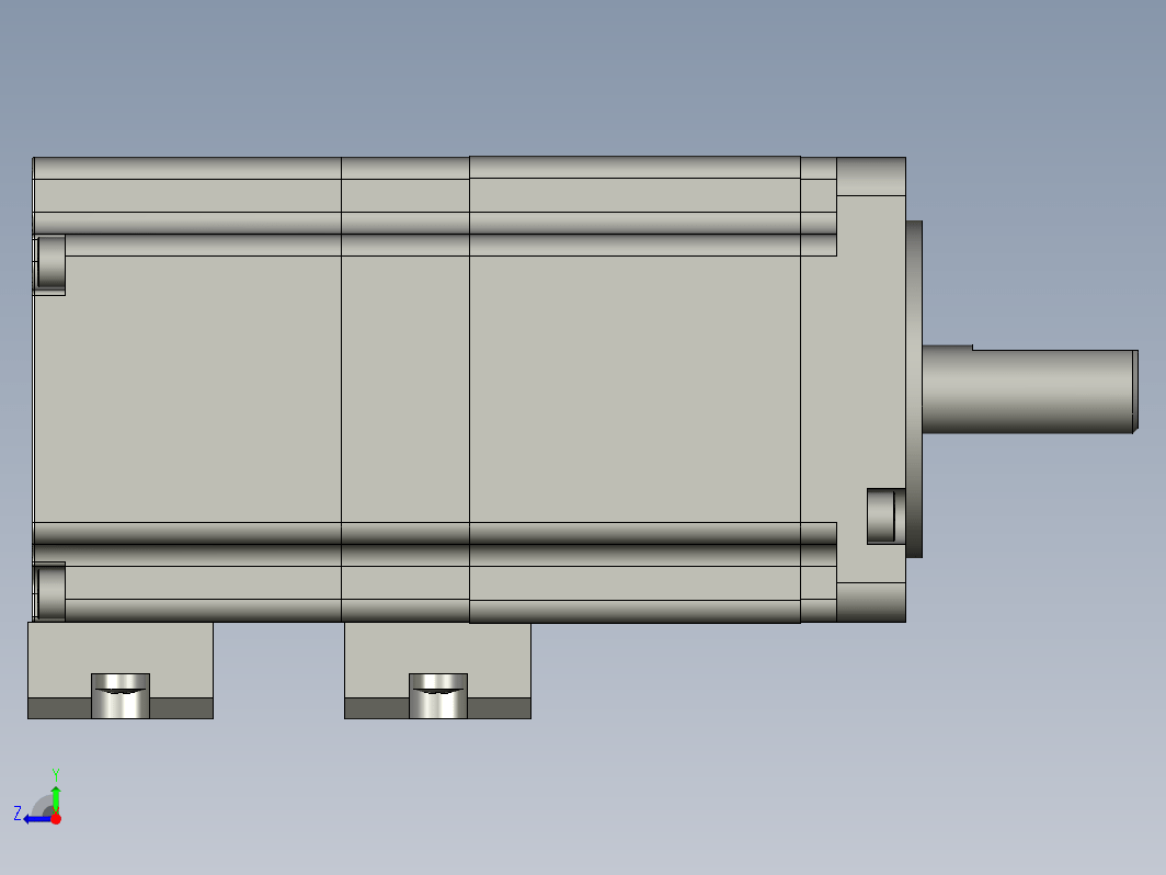 YK242EC51E1  42mm两相闭环步进电机（3D）