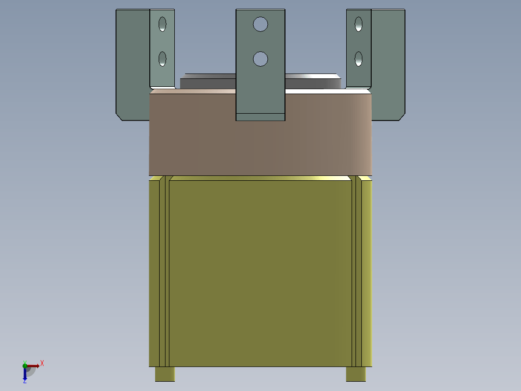 液压夹具体