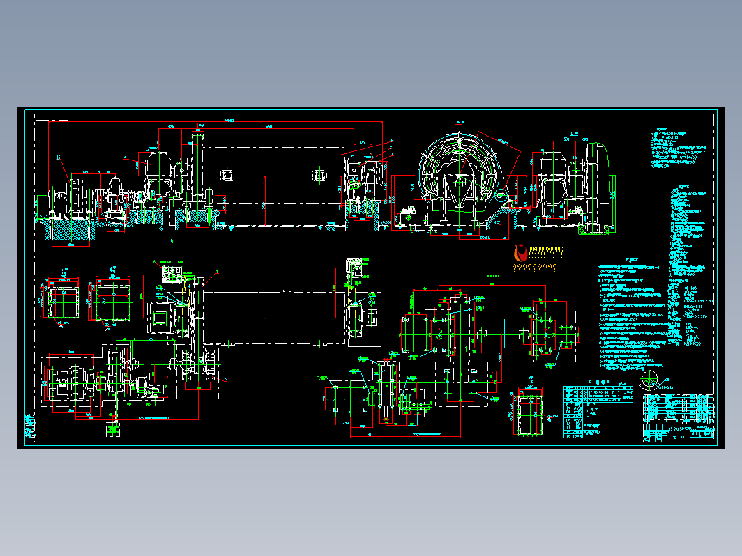 Φ2.4×10米球磨机