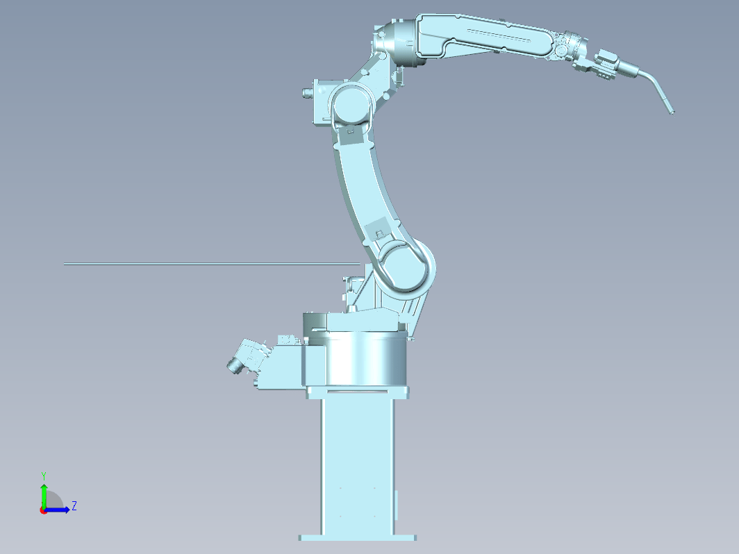 机械臂焊机三维UG12.0带参