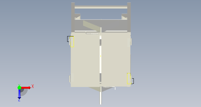 F0348-防护箱体模型图