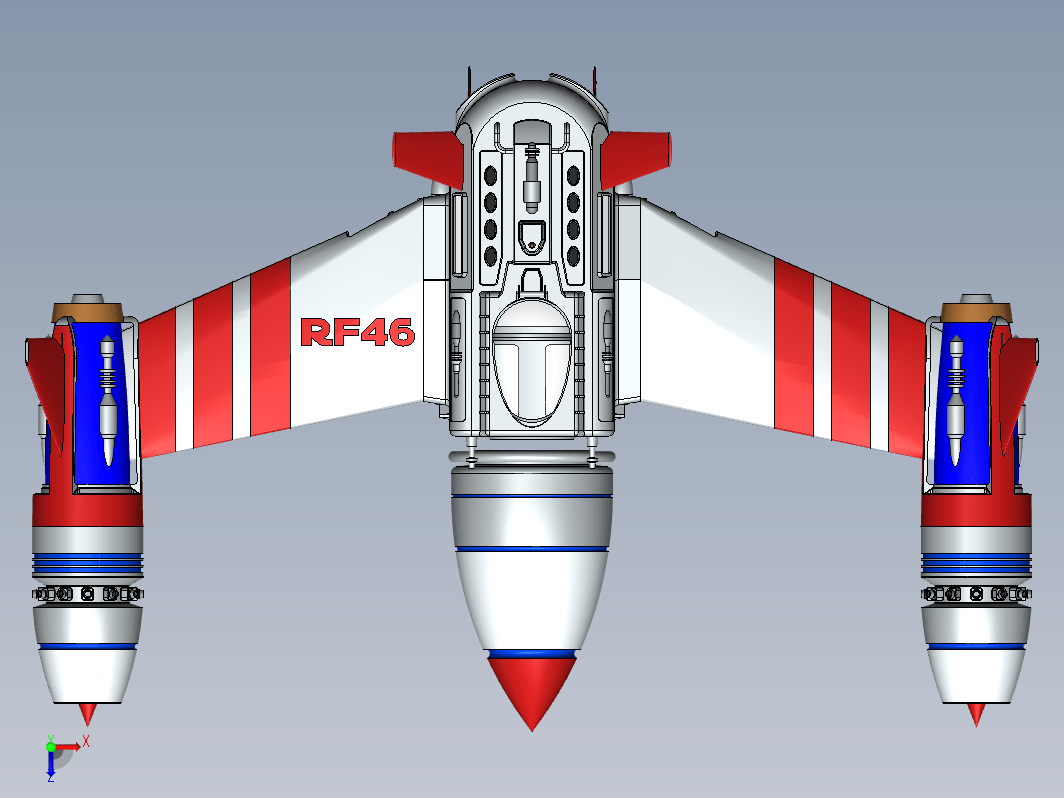 Red Fury mk3太空飞行器