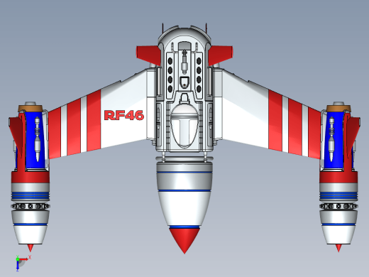 Red Fury mk3太空飞行器缩略图