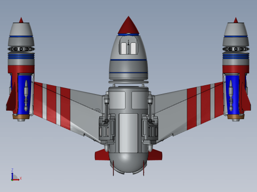 Red Fury mk3太空飞行器缩略图