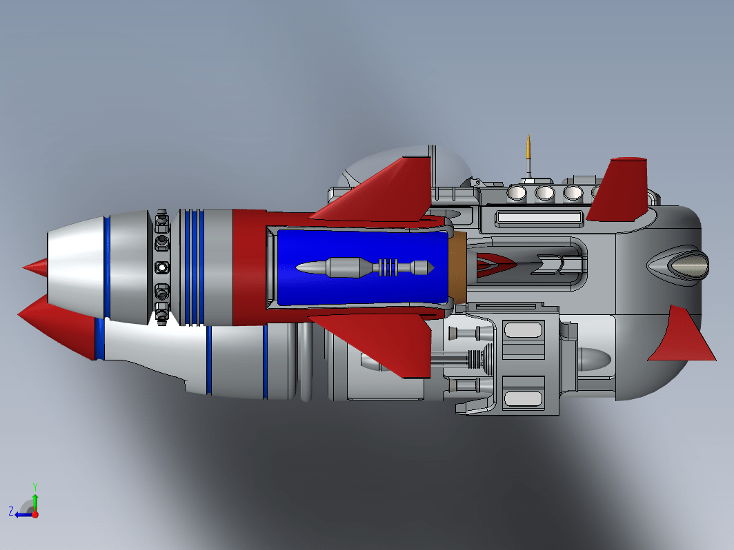 Red Fury mk3太空飞行器