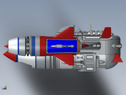 Red Fury mk3太空飞行器缩略图
