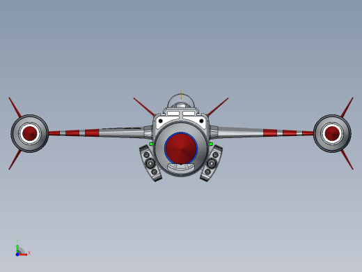 Red Fury mk3太空飞行器缩略图