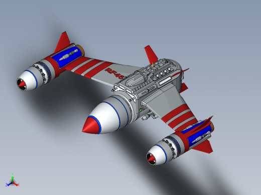 Red Fury mk3太空飞行器