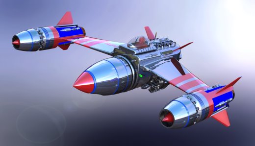 Red Fury mk3太空飞行器缩略图