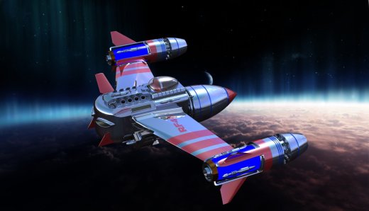Red Fury mk3太空飞行器缩略图