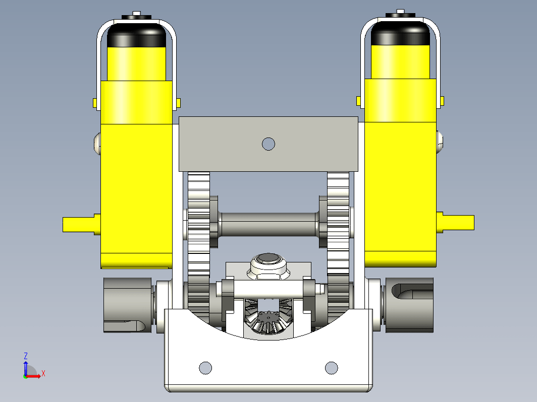 Twin Motor Differential双电机差速齿轮箱