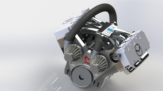 35.L Mazda V6发动机缩略图
