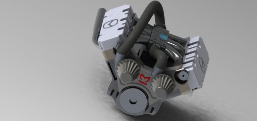 35.L Mazda V6发动机缩略图