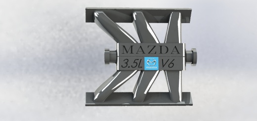 35.L Mazda V6发动机缩略图