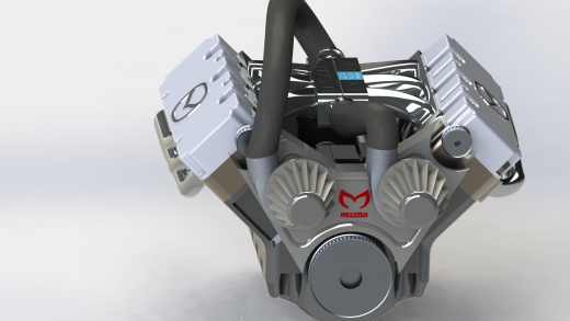 35.L Mazda V6发动机缩略图