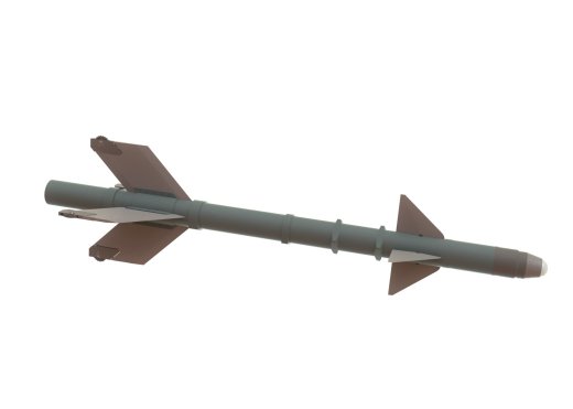 PL-8B空空导弹三维SW2012带参缩略图