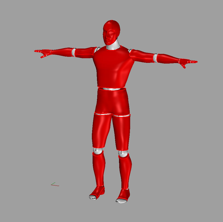 准确的 3D 人体模型
