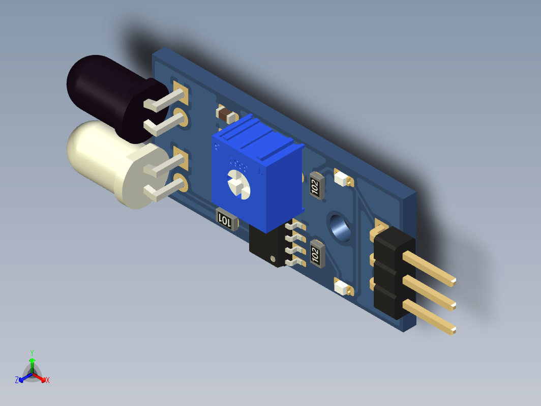 电路板 主板 ir_proximity_sensor-for-arduino STP