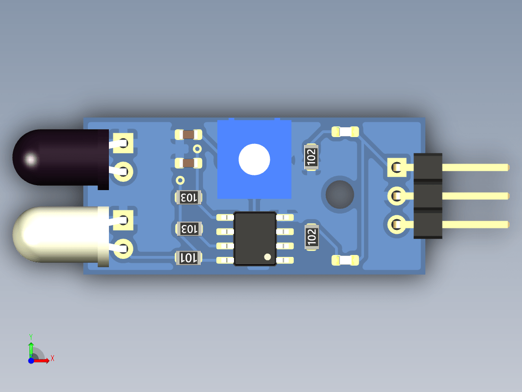 电路板 主板 ir_proximity_sensor-for-arduino STP