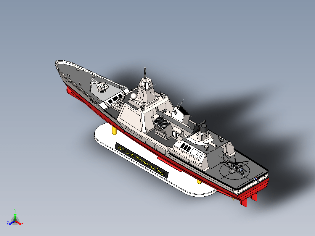 Vincent号F907战舰