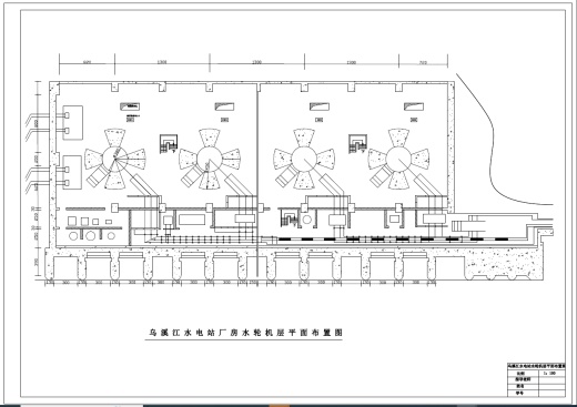 湖南镇水电站枢纽布置及调压室设计+CAD+说明书缩略图