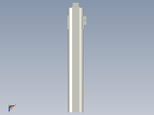 MT100BS-L500 数控模组 线性滑台模型.MT100BS.L10.500.BM.M20B.C4.3D缩略图