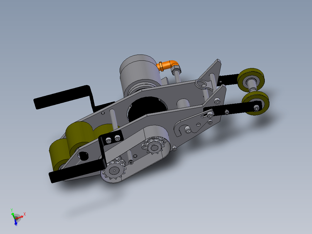 火车轨道助推器3D+设计计算说明