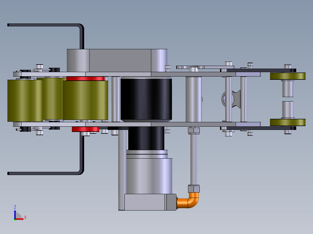 火车轨道助推器3D+设计计算说明