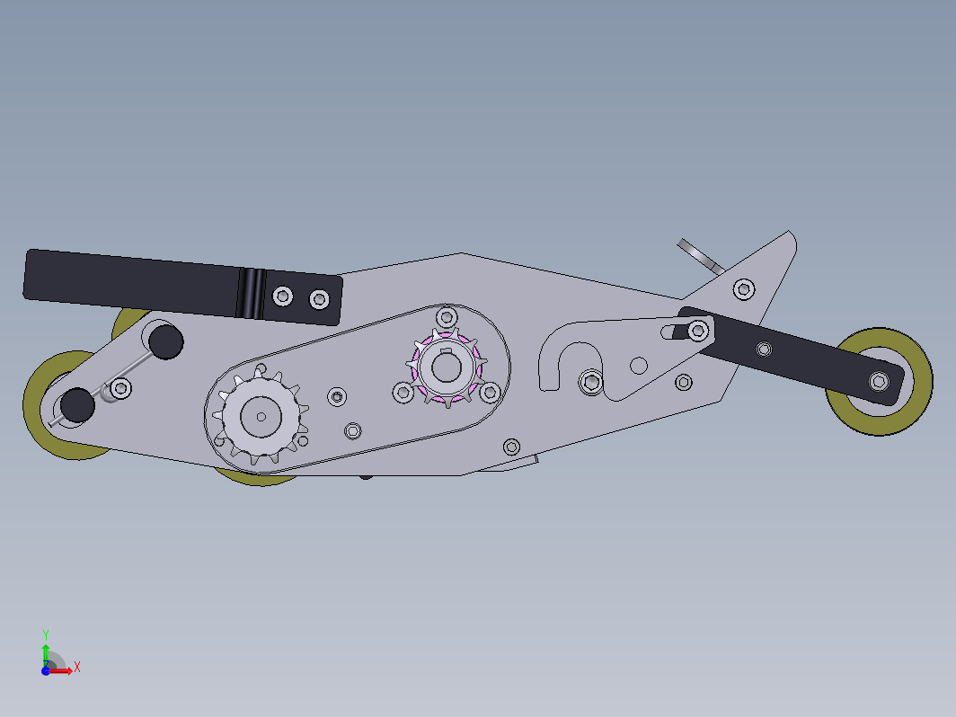 火车轨道助推器3D+设计计算说明