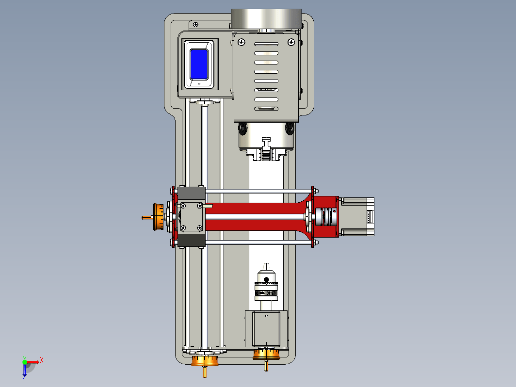 Mini Lathe Machine微型车床结构