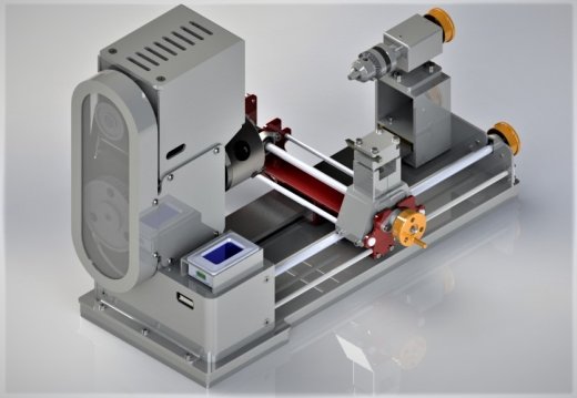 Mini Lathe Machine微型车床结构