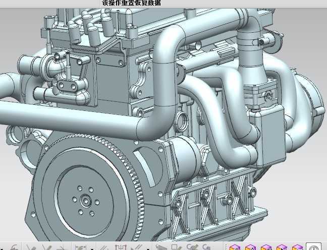 2 福特GT16V发动机UG设计