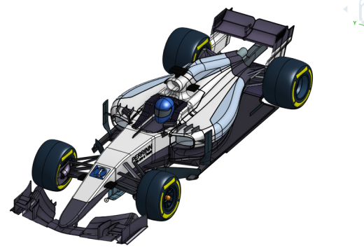 F1方程式赛车模型PERRINN