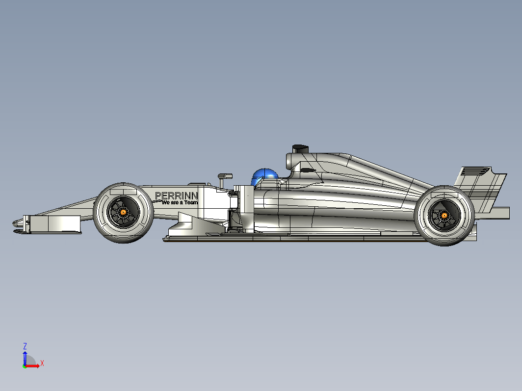 F1方程式赛车模型PERRINN