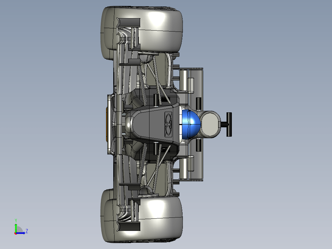 F1方程式赛车模型PERRINN