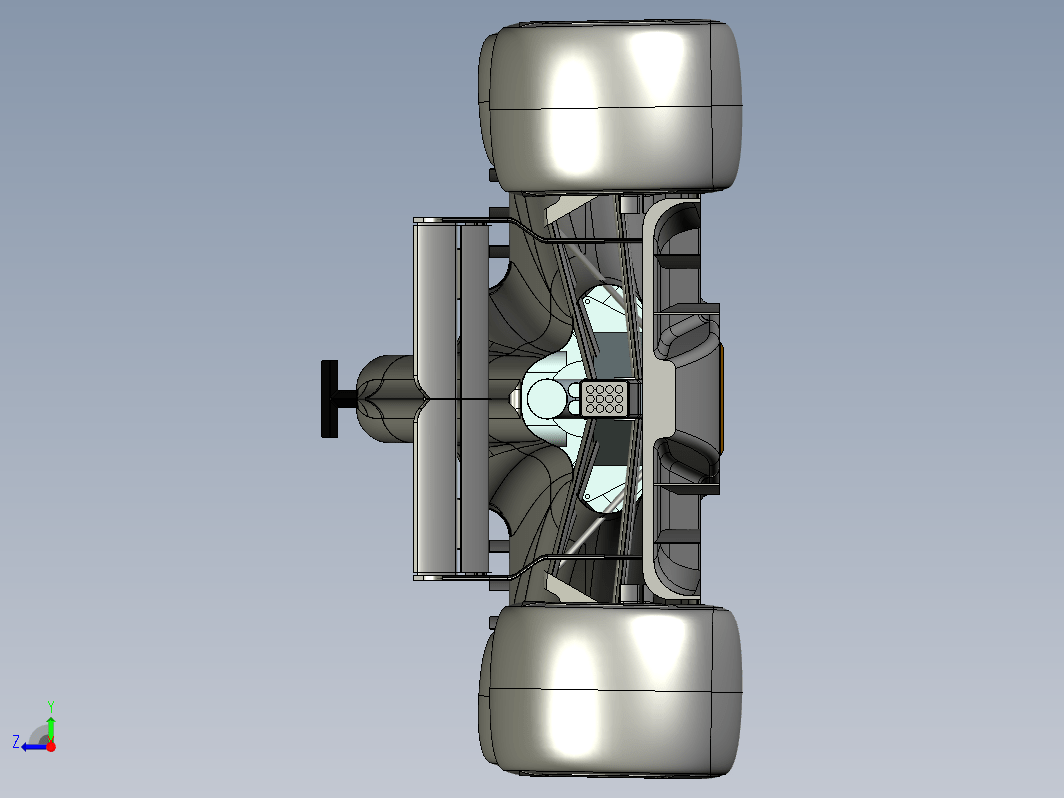 F1方程式赛车模型PERRINN