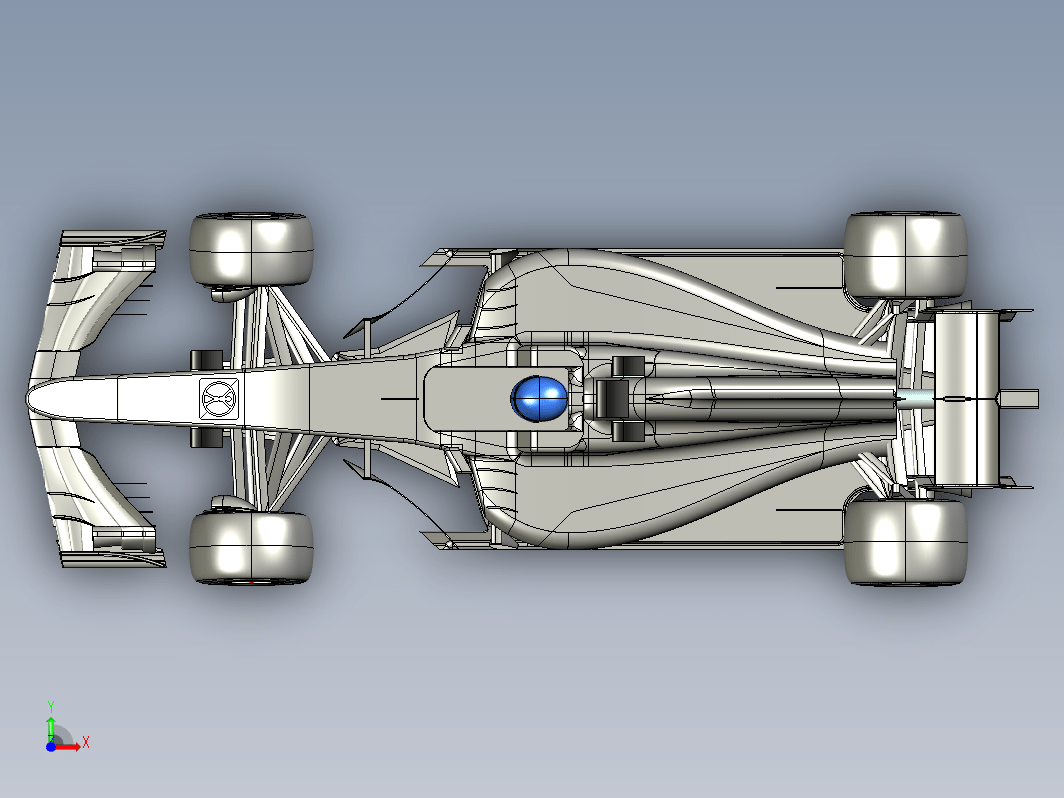 F1方程式赛车模型PERRINN