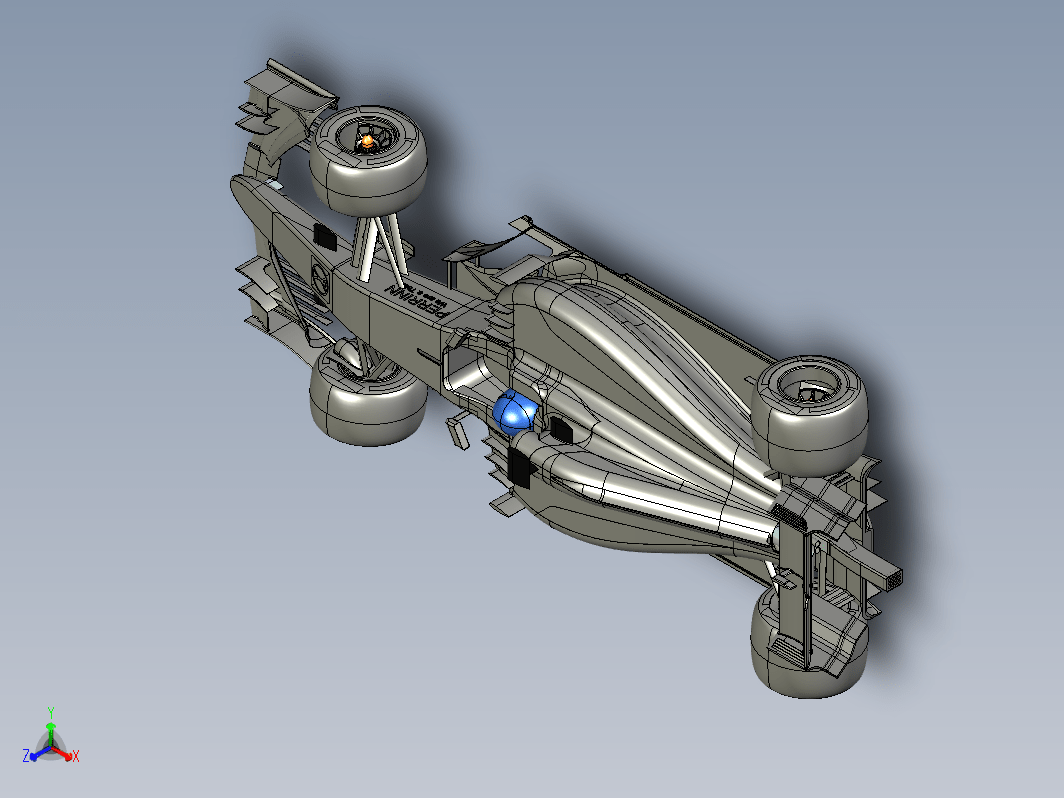 F1方程式赛车模型PERRINN