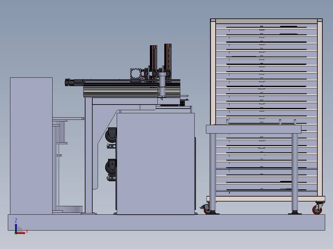 灶具三轴机械手流水线自动涂胶工作站