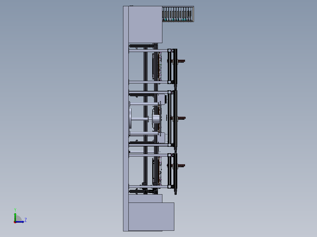 灶具三轴机械手流水线自动涂胶工作站