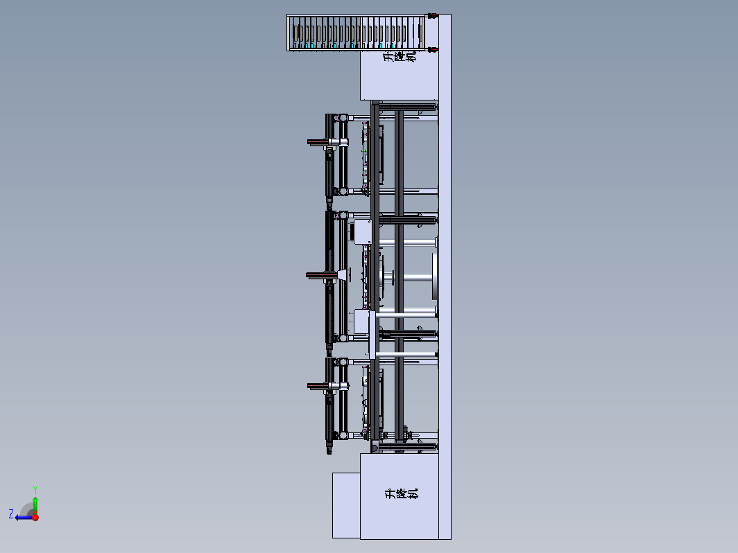 灶具三轴机械手流水线自动涂胶工作站