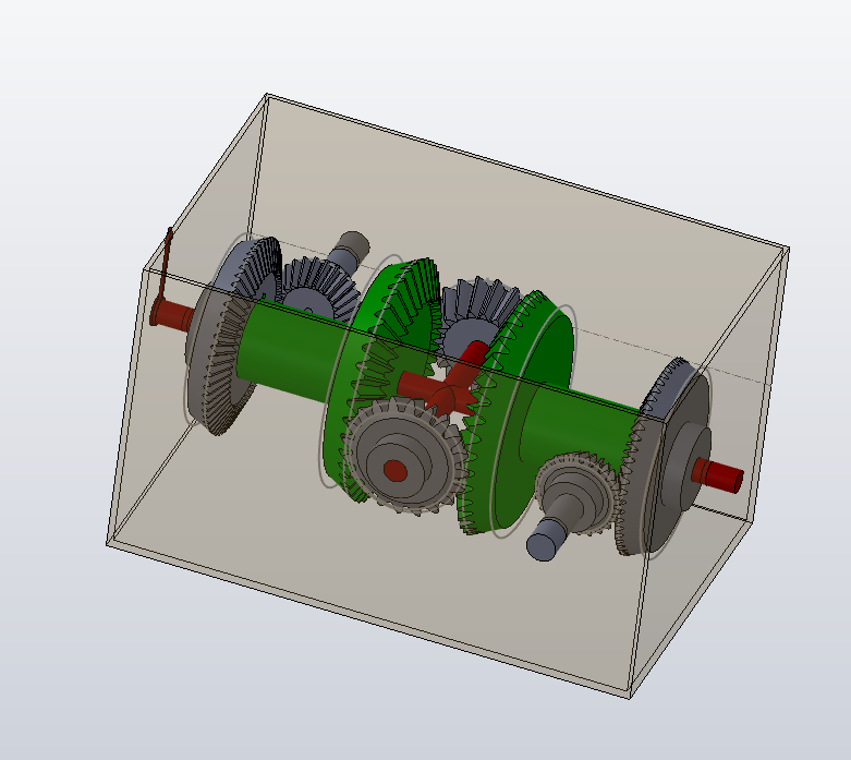 基于ADAMS的双发动机速度指示机构的仿真与分析三维SW2013带参+CAD+说明