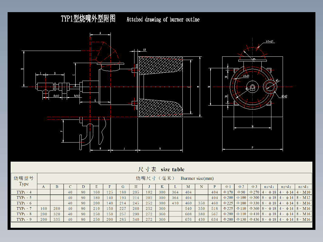 TYP1烧嘴