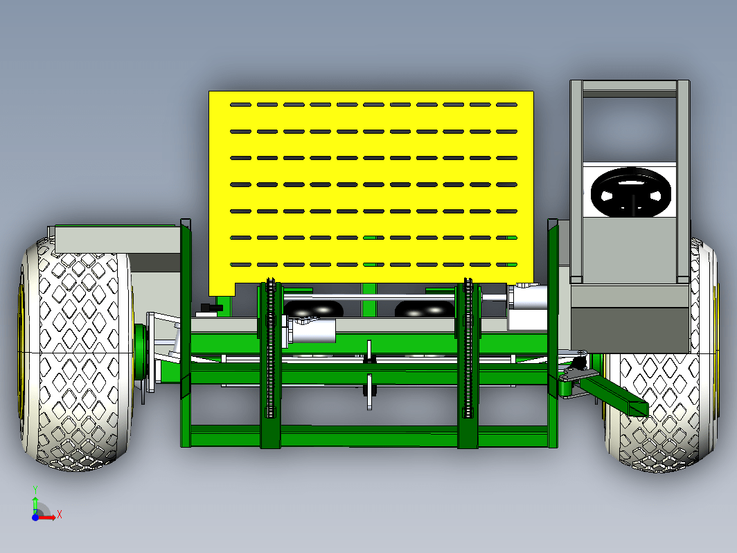 油站托运小车