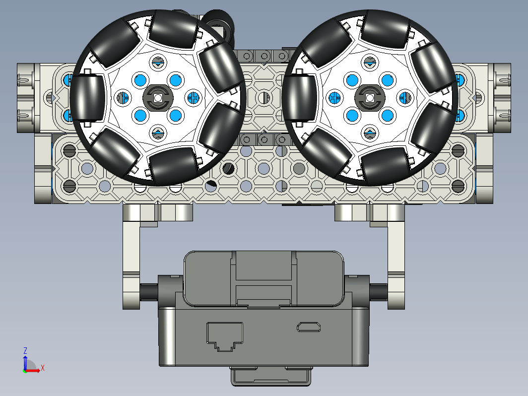 Vex IQ H-Drive全向轮小车结构