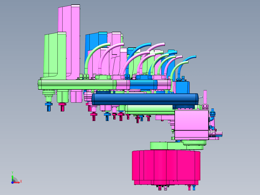 雅马哈YK机器人系列3D模型