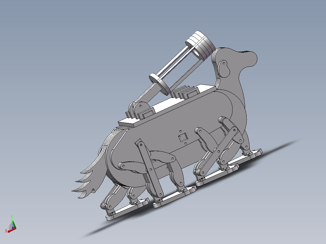 机械狗模型