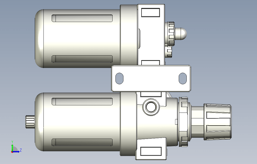 气源处理元件三点式组合3D-CFC-400-H系列