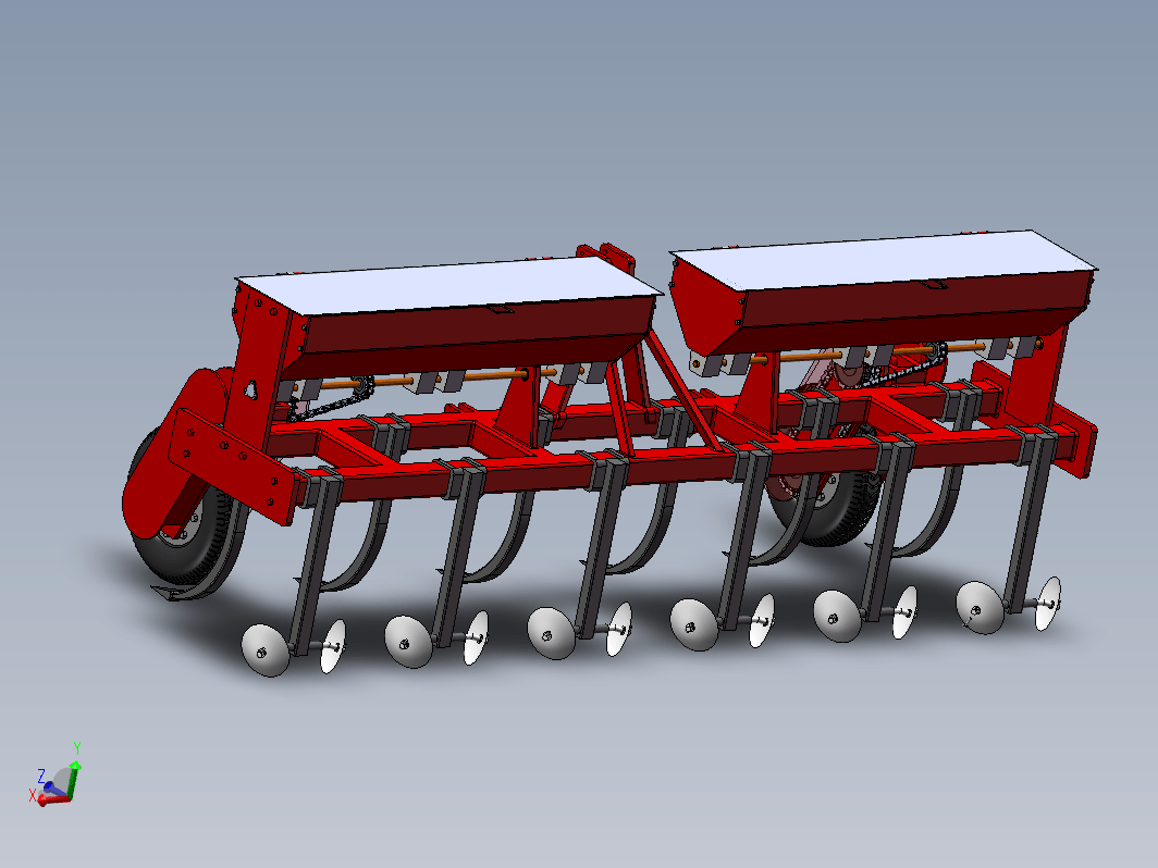 中耕施肥机的设计-作业机三维SW2015带参+CAD+说明书