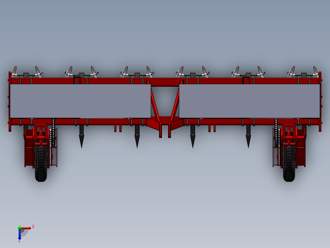 中耕施肥机的设计-作业机三维SW2015带参+CAD+说明书